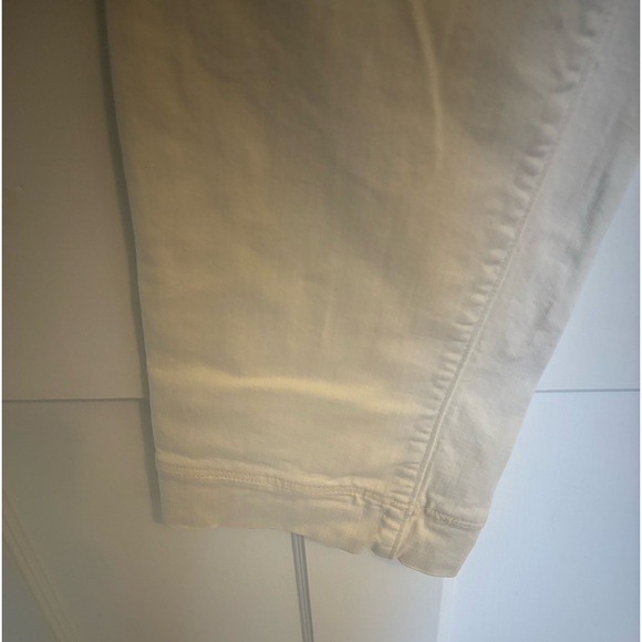 Lands End off white midrise straight jeans size 16w - Picture 3 of 5